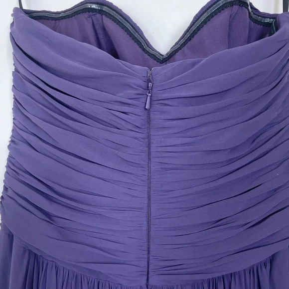 DESSY COLLECTION | LUX CHIFFON BRIDEMAID PROM DRESS IN CONCORD COLOR - Picture 11 of 14